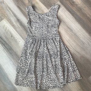 Cheetah Print Summer Dress